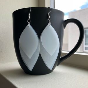 Tri-Layered Petal Earrings